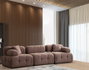 Atelier Del Sofa Doblo Sofá de 3 Plazas - Capuchino